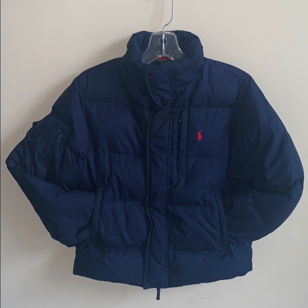 Polo by Ralph Lauren Blue Puffer Down Jacket